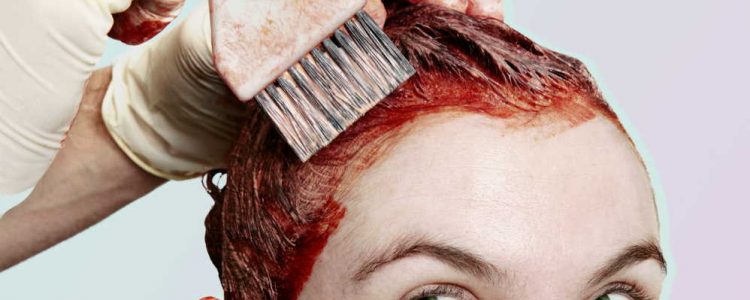 Can hair dye seep into your brain?